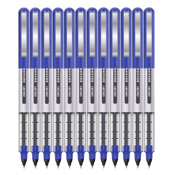 deli direct 3 pieces large liquid ballpoint pen tungsten steel ball pen office stationery student black 0.5mm gel
deli direct 3 pieces large liquid ballpoint pen tungsten steel ball pen office stationery student black 0.5mm gel