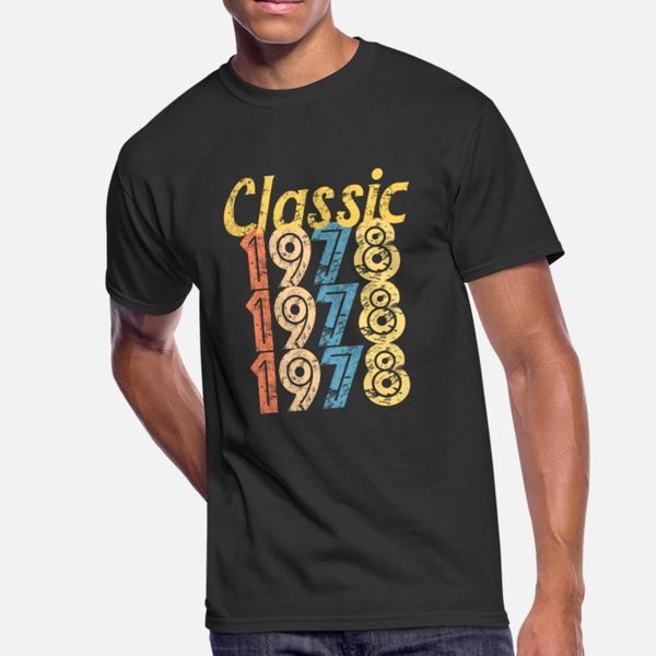 1978 40th vintage retro birthday t shirt men personalized tee shirt round neck male gift new fashion spring autumn vintage shirt
1978 40th vintage retro birthday t shirt men personalized tee shirt round neck male gift new fashion spring autumn vintage shirt