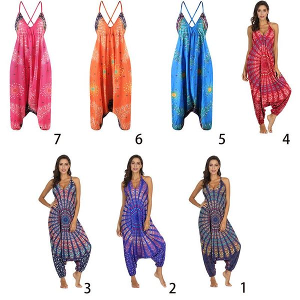 yoga outfits women print v-neck jumpsuit loose playsuit gym jogging fitness harem pants, White;red
yoga outfits women print v-neck jumpsuit loose playsuit gym jogging fitness harem pants, White;red