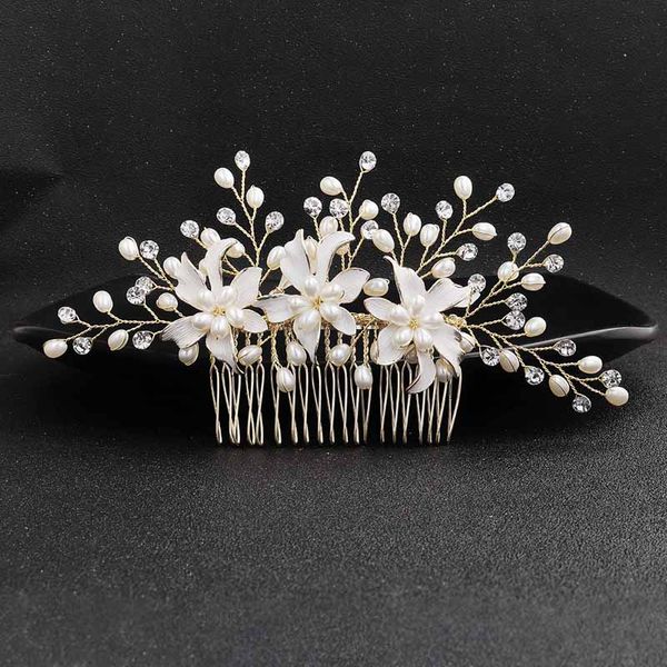 fashion bride wedding hair jewelry hair combs handmade flower shape combs faux pearl headband women tiara headpeice xh, Golden;silver
fashion bride wedding hair jewelry hair combs handmade flower shape combs faux pearl headband women tiara headpeice xh, Golden;silver