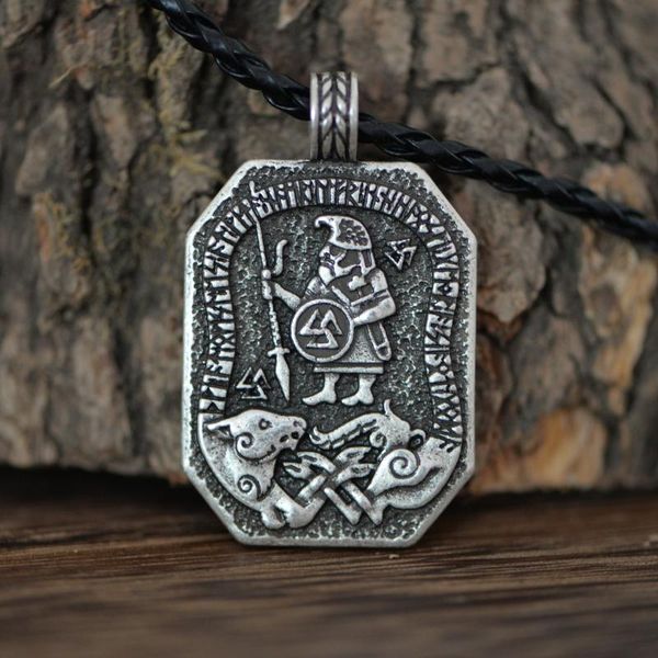langhong 1pcs viking necklace wolf and viking soldier valknut necklace for men, Silver
langhong 1pcs viking necklace wolf and viking soldier valknut necklace for men, Silver
