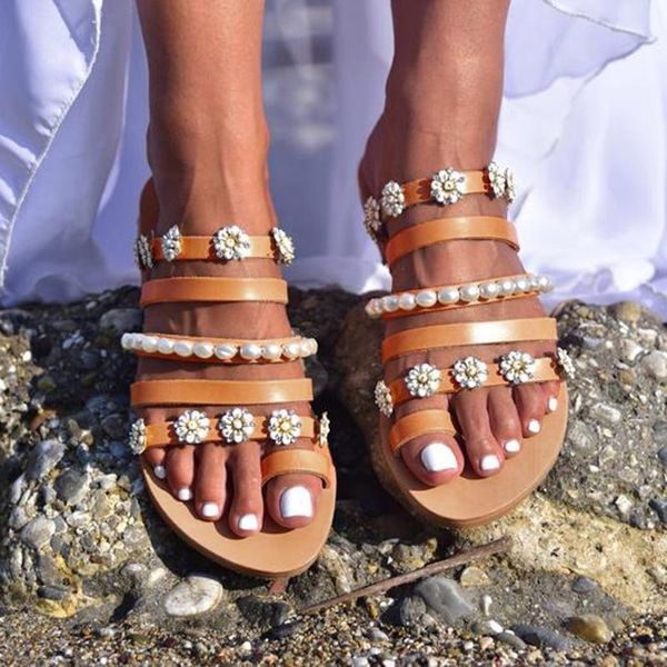 slippers women beach vintage pearl flower for summer slip on flat shoes woman open peep toe slides #0729, Black
slippers women beach vintage pearl flower for summer slip on flat shoes woman open peep toe slides #0729, Black