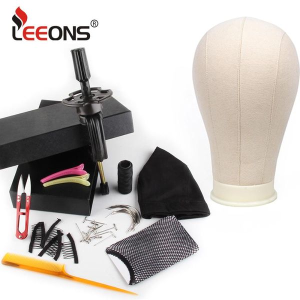 hair tools leeons wig making kit mannequin head canvas block holder 11pcs dome cap comb brush net pins
hair tools leeons wig making kit mannequin head canvas block holder 11pcs dome cap comb brush net pins