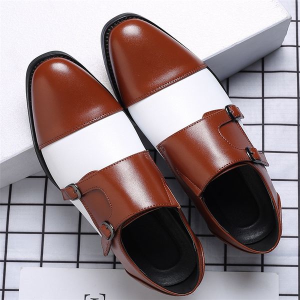 new 2020 men's colorblock pointed toe wedding oxford shoes male fashion formal business shoes dress prom, Black
new 2020 men's colorblock pointed toe wedding oxford shoes male fashion formal business shoes dress prom, Black