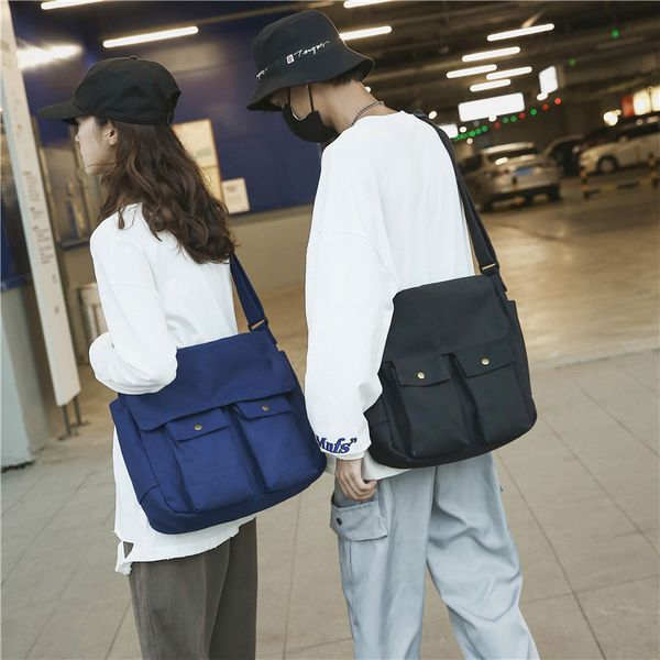 new high-quality canvas bag shoulder bag female korean fashion messenger casual creative student large capacity cloth
new high-quality canvas bag shoulder bag female korean fashion messenger casual creative student large capacity cloth