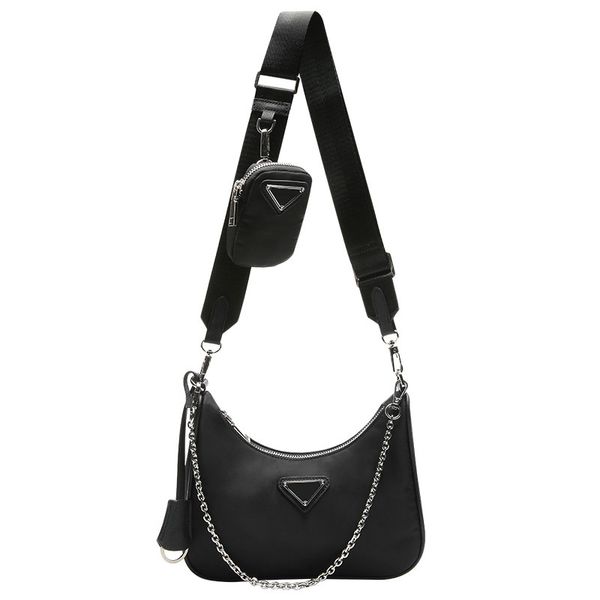 2020 three purse tote 3 bags set bags women coin designer quality handbags nylon genuine purses lady sale piece item bag crossbody udcw