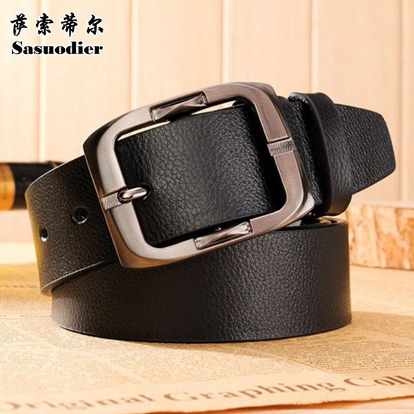 leather belt male leather layer pure cowhide pin buckle jeans belt young people casual simple authentic, Black;brown
leather belt male leather layer pure cowhide pin buckle jeans belt young people casual simple authentic, Black;brown