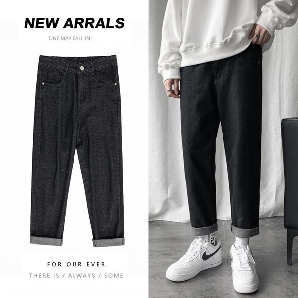men's straight loose ins fashion brand internet red pants trendy korean style all-match jeans and jeans couple dad pants men 8tgqy, Blue
men's straight loose ins fashion brand internet red pants trendy korean style all-match jeans and jeans couple dad pants men 8tgqy, Blue