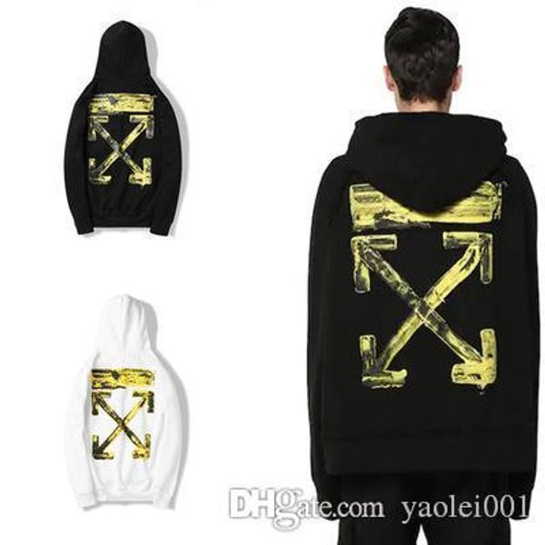 mens tide brand hoodies new brush paint doodle arrow ow hoodie sweater men and women lovers loose jackets, Black
mens tide brand hoodies new brush paint doodle arrow ow hoodie sweater men and women lovers loose jackets, Black