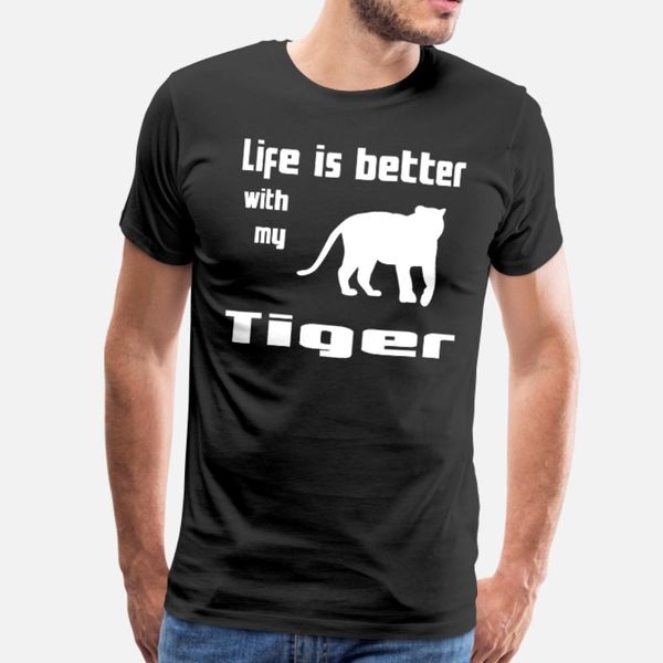 life is better with my tiger t shirt men custom 100% cotton s-xxxl cool graphic building summer normal shirt
life is better with my tiger t shirt men custom 100% cotton s-xxxl cool graphic building summer normal shirt