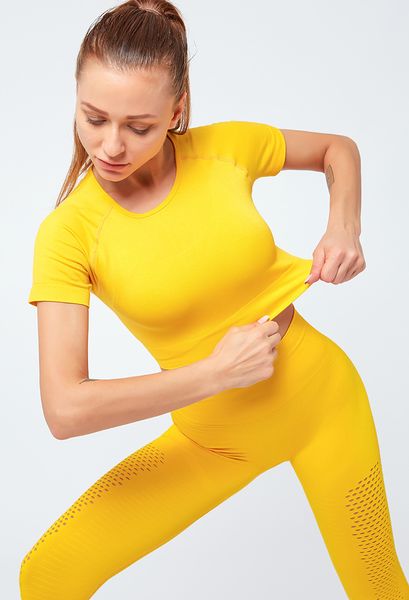 cxuey seamless yoga set push up gym set women dry fit workout clothes for women fitness suit 2020 sportswear yellow gray, White;red
cxuey seamless yoga set push up gym set women dry fit workout clothes for women fitness suit 2020 sportswear yellow gray, White;red