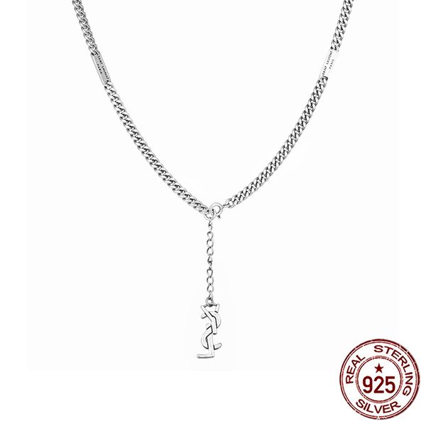 925 sterling silver necklace fashion retro personality simple opening gothic punk letter hipster accessories 2019 hot
925 sterling silver necklace fashion retro personality simple opening gothic punk letter hipster accessories 2019 hot