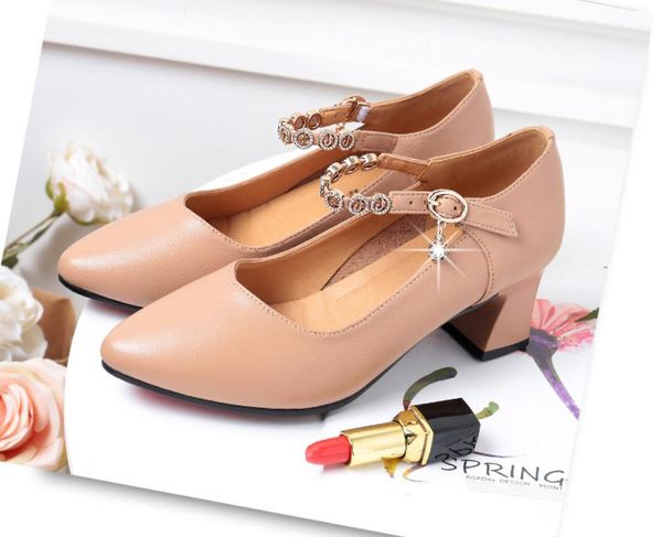 2020 spring and autumn with new style fashion middle heel coarse heel round head women's shoes@zx37, Black
2020 spring and autumn with new style fashion middle heel coarse heel round head women's shoes@zx37, Black