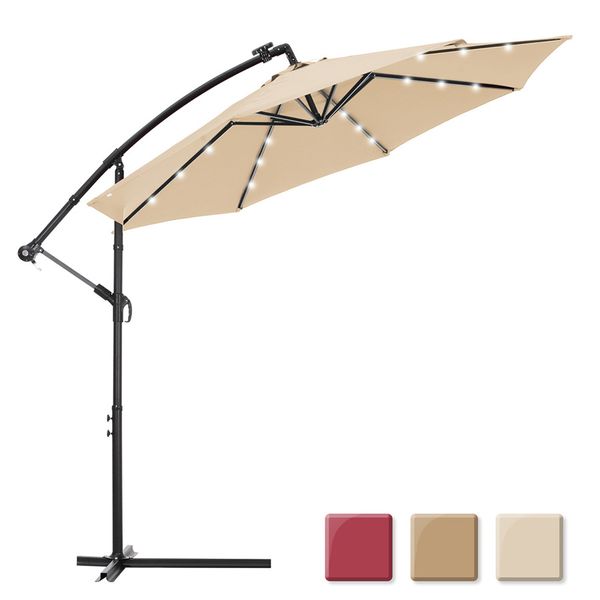 10 ft led lights hanging sunumbrella patio sun shad garden umbrellas beach camping umbrella with 24 solar led lights
10 ft led lights hanging sunumbrella patio sun shad garden umbrellas beach camping umbrella with 24 solar led lights