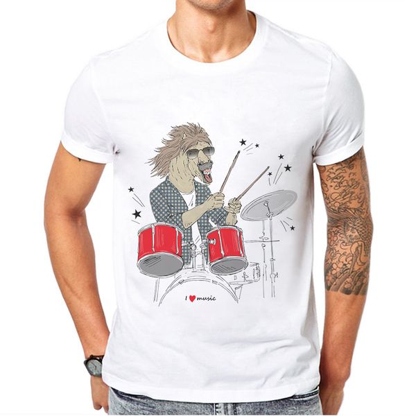 2019 personality new fashion men t-shirt horse face rock printed male clothing 100% cotton music mens tee shirts ing
2019 personality new fashion men t-shirt horse face rock printed male clothing 100% cotton music mens tee shirts ing