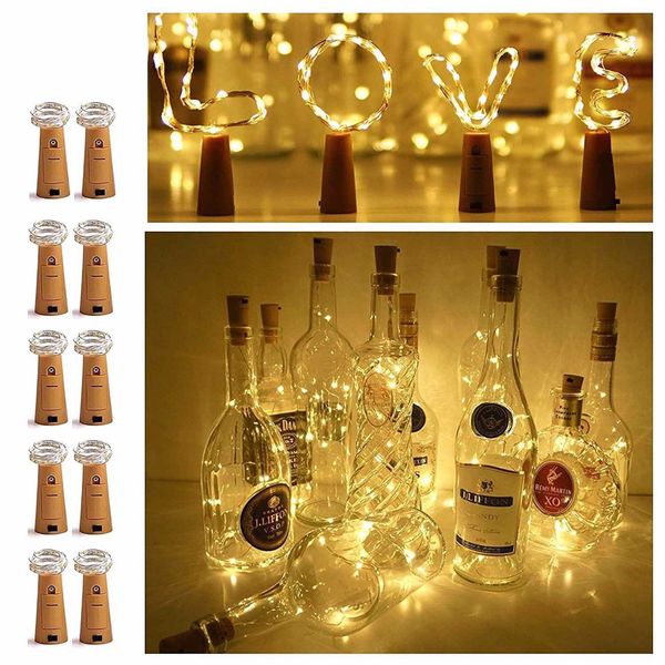 2m 20led wine bottle cork lights copper wire string lights for diy christmas halloween wedding festival party starry lights decoration
2m 20led wine bottle cork lights copper wire string lights for diy christmas halloween wedding festival party starry lights decoration