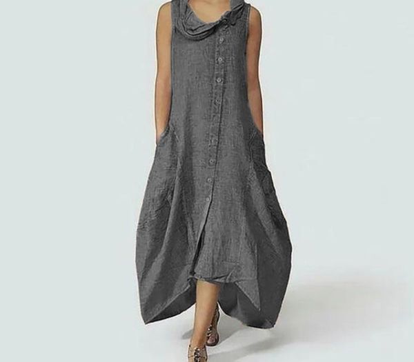 plus size dress plus size women clothing plus size women long stylish asymmetrical neck dresses sleeveless vestido cotton linen femme, Black;gray
plus size dress plus size women clothing plus size women long stylish asymmetrical neck dresses sleeveless vestido cotton linen femme, Black;gray