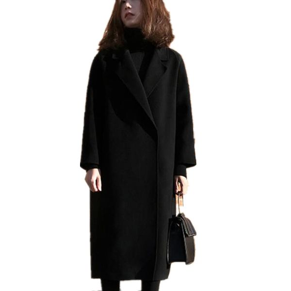plus size 3xlautumn winter fashion turn down collar woolen coat women loose black wool blneds coat
plus size 3xlautumn winter fashion turn down collar woolen coat women loose black wool blneds coat