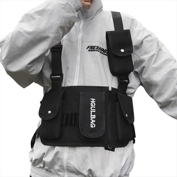 мужчины chest rig сумка женщина талия обновление hip hop плечи crossbody man tactical vest kanye west грудь черной уличные сумки 510
мужчины chest rig сумка женщина талия обновление hip hop плечи crossbody man tactical vest kanye west грудь черной уличные сумки 510