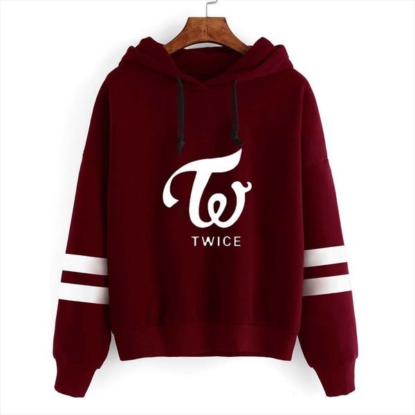 harajuku fashion striped twice hoodies sweatshirts long sleeve casual hooded pullovers kpop clothes feminina, Black
harajuku fashion striped twice hoodies sweatshirts long sleeve casual hooded pullovers kpop clothes feminina, Black