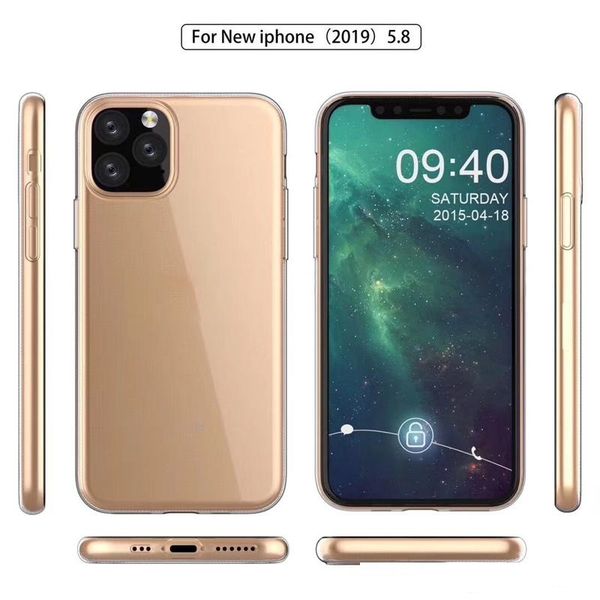 for iphone 11 pro max 6.1 6.5 x xs xr 7 8 clear tpu case shock absorption soft transparent back cover for samsung note 10 s10 plus s10 e s9
for iphone 11 pro max 6.1 6.5 x xs xr 7 8 clear tpu case shock absorption soft transparent back cover for samsung note 10 s10 plus s10 e s9