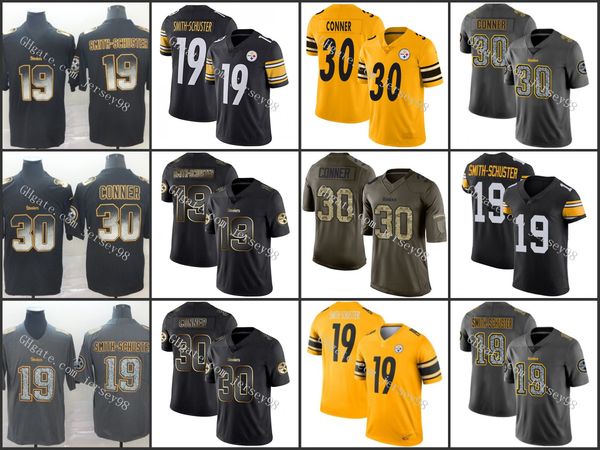 pittsburgh steelers black19 juju smith-schuster 30 james conner black white nfl gold jersey, Black;red
pittsburgh steelers black19 juju smith-schuster 30 james conner black white nfl gold jersey, Black;red