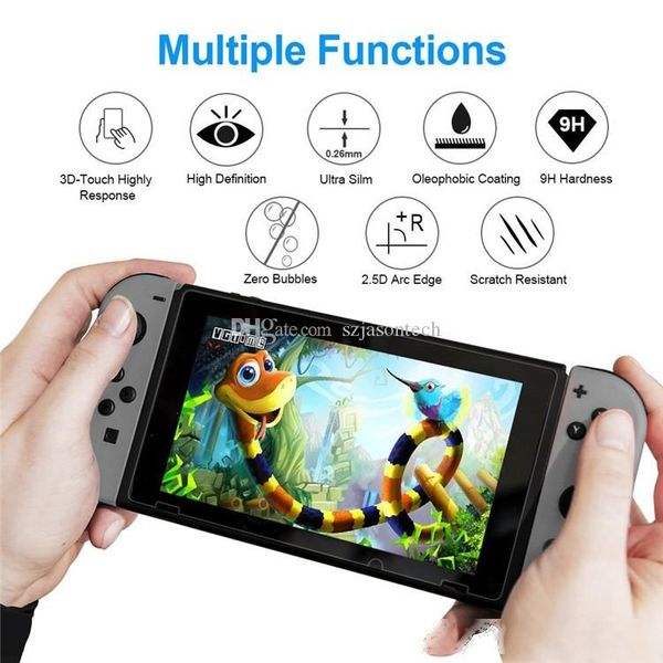 for nintendo switch 2ds glass protector 9h hd clear premium tempered screen film with retail packing
for nintendo switch 2ds glass protector 9h hd clear premium tempered screen film with retail packing