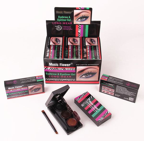 brand black color eyeliner gel with brush easy to wear makeup long-lasting waterproof eye liner make up beauty women cosmetics
brand black color eyeliner gel with brush easy to wear makeup long-lasting waterproof eye liner make up beauty women cosmetics