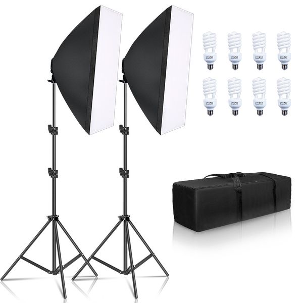 pgraphy softbox lighting kit 8 pcs e27 45w led bulbs p studio light equipment light box for youtube video
pgraphy softbox lighting kit 8 pcs e27 45w led bulbs p studio light equipment light box for youtube video