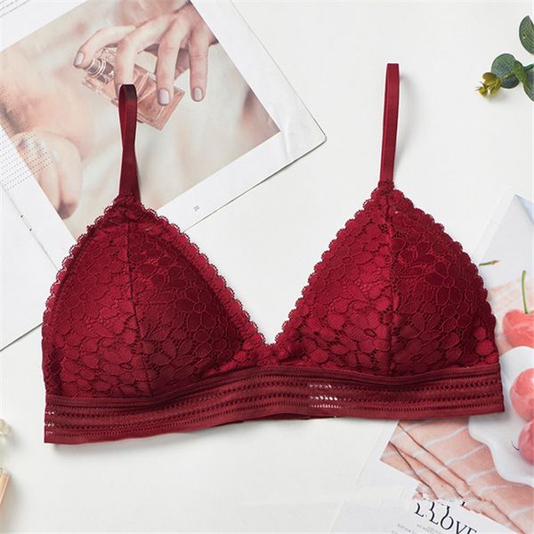 french style bralette seamless deep v lace bra wireless thin underwear lingerie soft push up bras for women size y033, Black;white
french style bralette seamless deep v lace bra wireless thin underwear lingerie soft push up bras for women size y033, Black;white