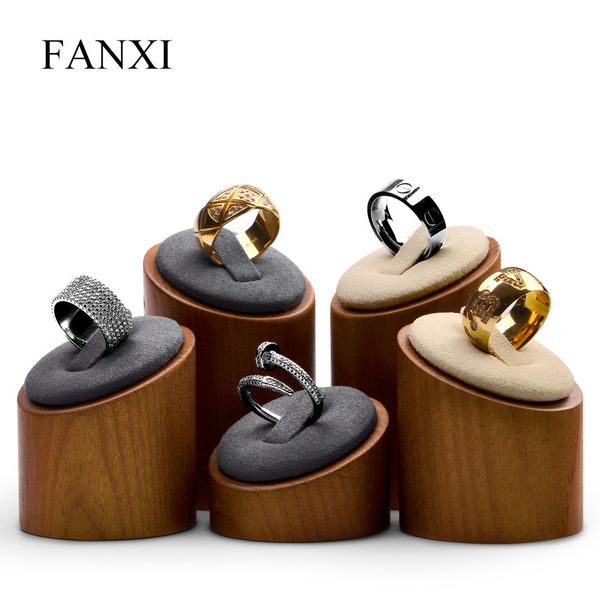 oirlv ring display with microfiber jewelry display stand wood round ring display holder jewelry organizer for showcase mx200810, Black
oirlv ring display with microfiber jewelry display stand wood round ring display holder jewelry organizer for showcase mx200810, Black
