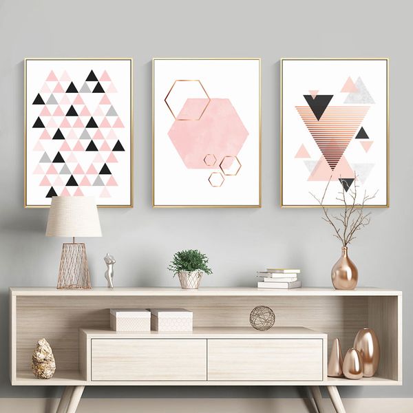 nordic style posters and prints modern pink abstract geometry figure canvas painting wall pictures for living room decoration
nordic style posters and prints modern pink abstract geometry figure canvas painting wall pictures for living room decoration