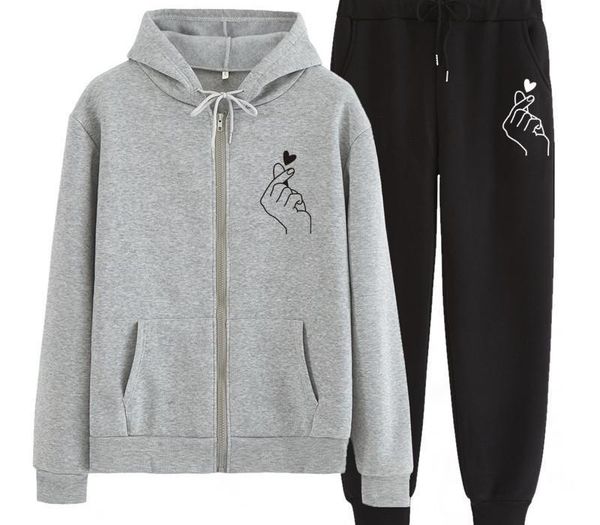 piece suit mens love printed leisure tracksuits designer couple zipper hooded loose sweater trousers casual two, Gray
piece suit mens love printed leisure tracksuits designer couple zipper hooded loose sweater trousers casual two, Gray