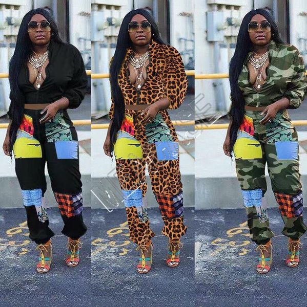 женщины tracksuit конструкторы камуфляж leopard длинные рукава молнии куртка пальто брюки леггинсы два piece set crop top пот костюм s-2xl d, White
женщины tracksuit конструкторы камуфляж leopard длинные рукава молнии куртка пальто брюки леггинсы два piece set crop top пот костюм s-2xl d, White