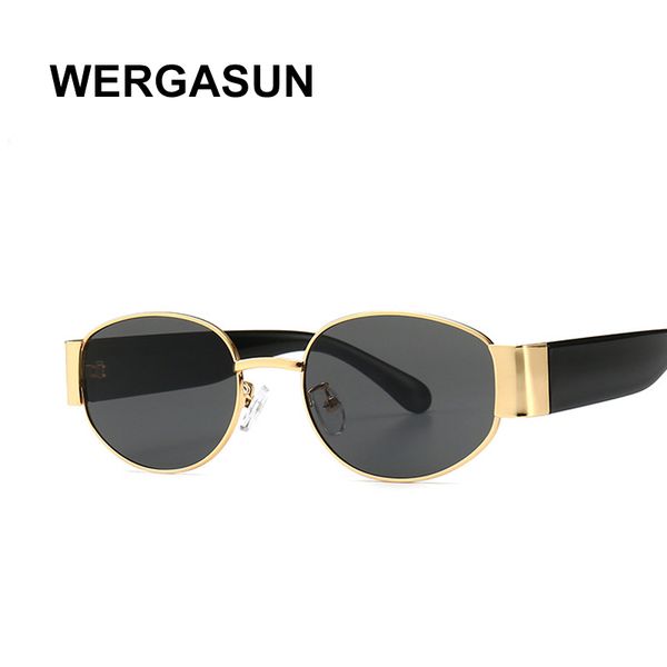wergasun luxury steampunk men sunglasses fashion oval designer women sun glasses punk new designer shades, White;black
wergasun luxury steampunk men sunglasses fashion oval designer women sun glasses punk new designer shades, White;black