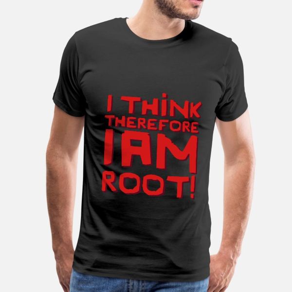 i think therefore i am root t shirt men cute 100% cotton plus size 3xl clothing cute authentic spring leisure shirt
i think therefore i am root t shirt men cute 100% cotton plus size 3xl clothing cute authentic spring leisure shirt