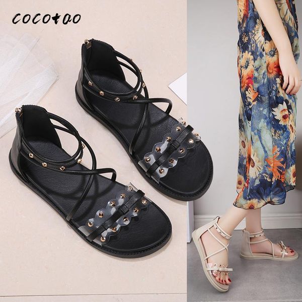 roman sandals female 2020 new fairy style wild fashion rivets transparent students seaside beach sandals ins tide, Black
roman sandals female 2020 new fairy style wild fashion rivets transparent students seaside beach sandals ins tide, Black