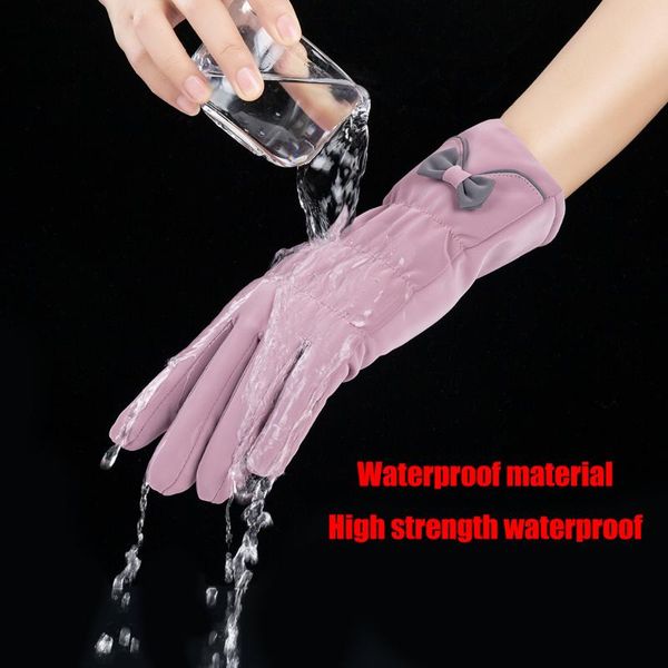 fashion winter women' gloves outdoor waterproof touch screen gloves plus velvet warm elastic full finger mittens gift guantes, Blue;gray
fashion winter women' gloves outdoor waterproof touch screen gloves plus velvet warm elastic full finger mittens gift guantes, Blue;gray