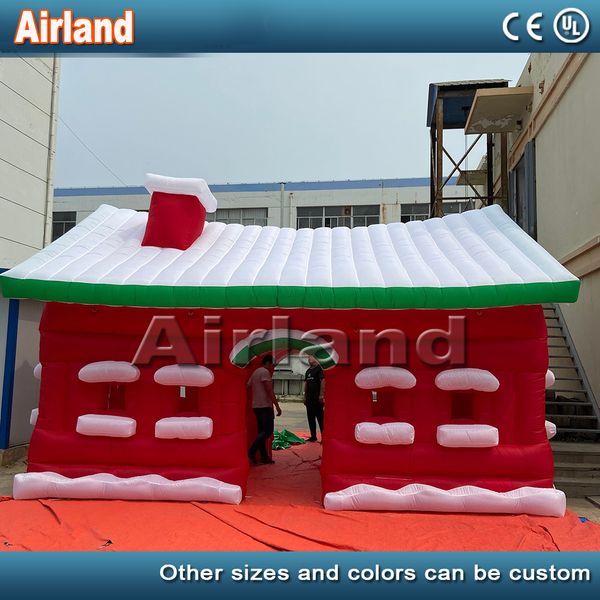 new design inflatable santa's house santa grotto christmas party booth with doorbell chimney for christmas decoration club party custom
new design inflatable santa's house santa grotto christmas party booth with doorbell chimney for christmas decoration club party custom