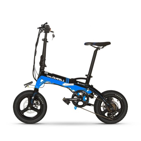 a6 14 inch folding electric bicycle lithium battery electric bike with led light for men women& kids 240w motor, Silver;blue
a6 14 inch folding electric bicycle lithium battery electric bike with led light for men women& kids 240w motor, Silver;blue
