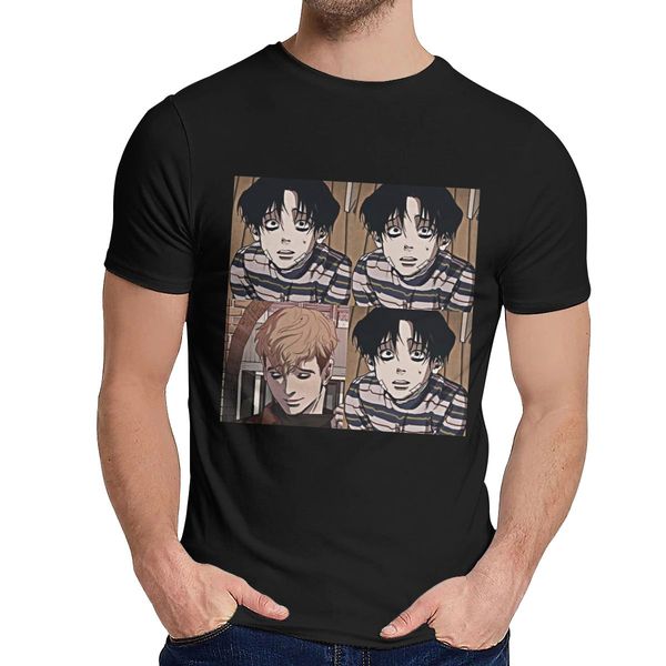 round neck oh sangwoo yoonbum killing stalking t-shirt vintage for men comfortable tee plus size 
round neck oh sangwoo yoonbum killing stalking t-shirt vintage for men comfortable tee plus size