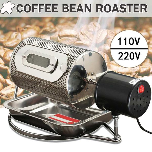 110/220v stainless steel drum type coffee roaster small household grains beans baking machine electric roasting machine
110/220v stainless steel drum type coffee roaster small household grains beans baking machine electric roasting machine