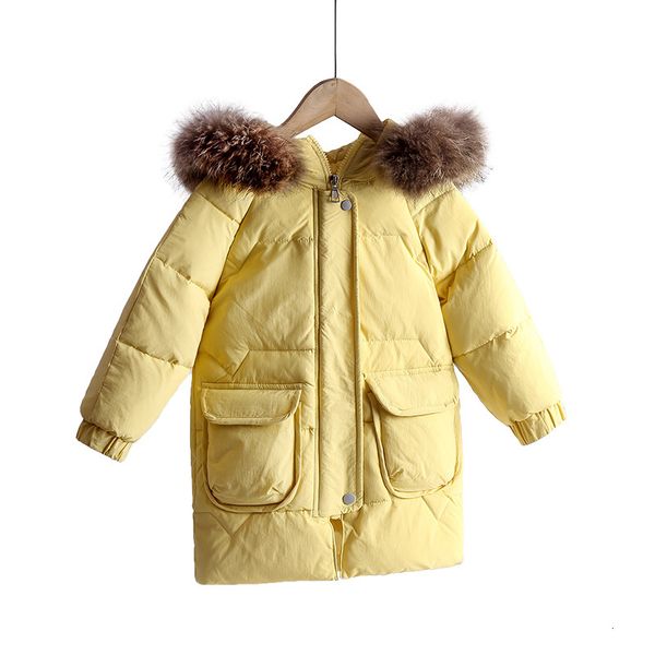 new winter children down parka jackets kids boys fur collar hooded long white duck down coats girls warm outwear clothes, Blue;gray
new winter children down parka jackets kids boys fur collar hooded long white duck down coats girls warm outwear clothes, Blue;gray