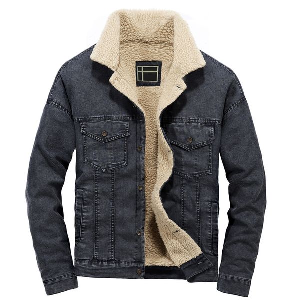 winter men's fleece lined denim jackets turn down collar thick warm jeans jackets coats for male us size s-xxl, Black;brown
winter men's fleece lined denim jackets turn down collar thick warm jeans jackets coats for male us size s-xxl, Black;brown