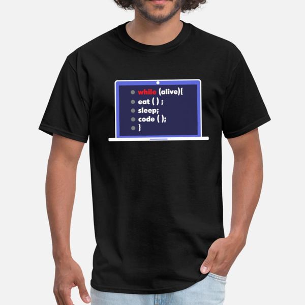while alive eat code nerd premium funny it t shirt men loose 100% cotton plus size 3xl loose casual spring autumn kawaii shirt 
while alive eat code nerd premium funny it t shirt men loose 100% cotton plus size 3xl loose casual spring autumn kawaii shirt