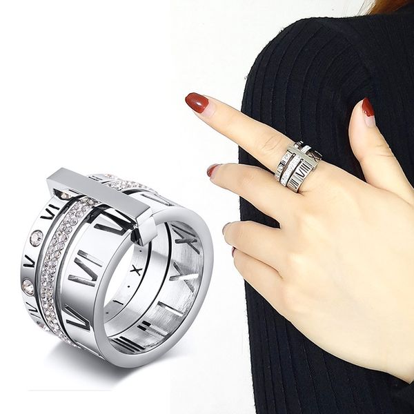 roman numerals stacking ring for women silver color ring set eternity band statement, Slivery;golden
roman numerals stacking ring for women silver color ring set eternity band statement, Slivery;golden
