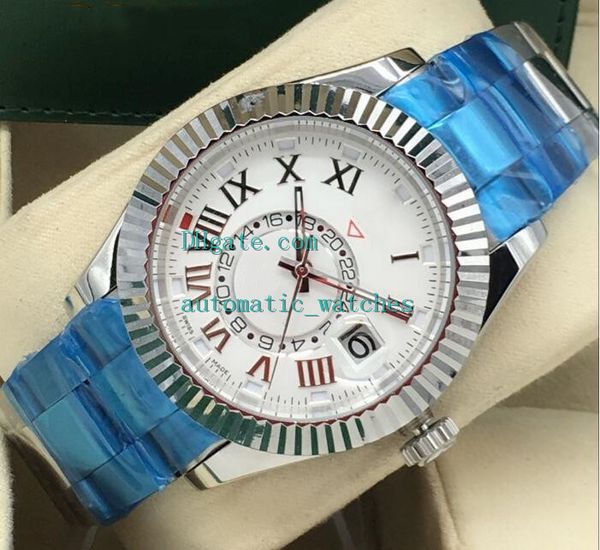 men's luxury watches 42mm mechanical 326934 326933 gmt no working date 18k yellow gold steel 2813 movement automatic wristwatches, Slivery;brown
men's luxury watches 42mm mechanical 326934 326933 gmt no working date 18k yellow gold steel 2813 movement automatic wristwatches, Slivery;brown