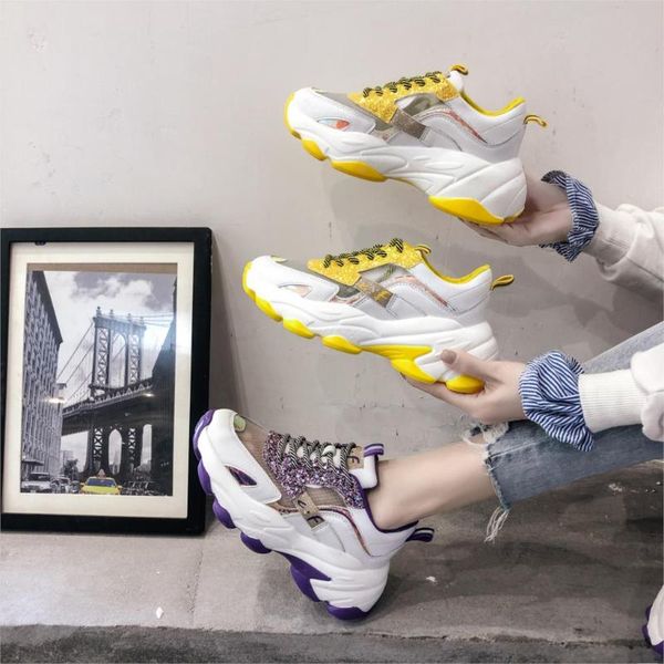 2020 dad shoes women fashion new style breathable woman sneakers thick bottom bling casual sports shoes lady sneakers, Black
2020 dad shoes women fashion new style breathable woman sneakers thick bottom bling casual sports shoes lady sneakers, Black