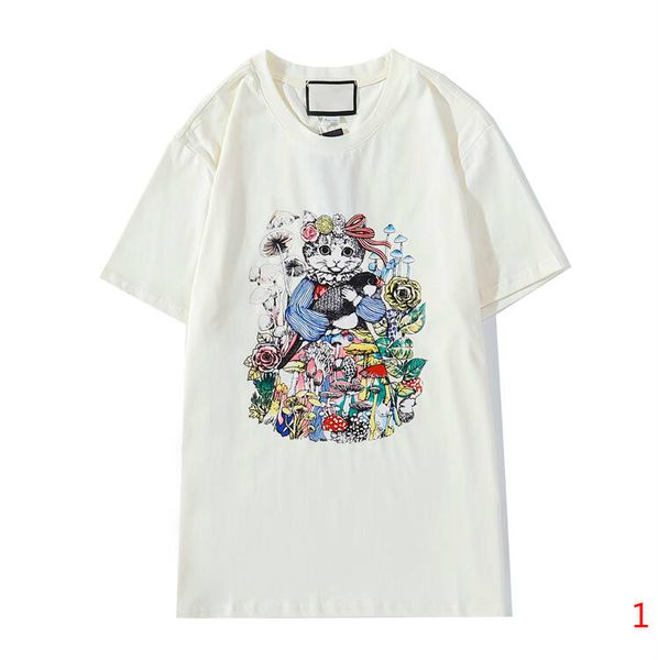 20ss fashion t shirts for mens women tee shirts with letters animals summer novelty t-shirt men women clothing 2 colors, White;black 
20ss fashion t shirts for mens women tee shirts with letters animals summer novelty t-shirt men women clothing 2 colors, White;black