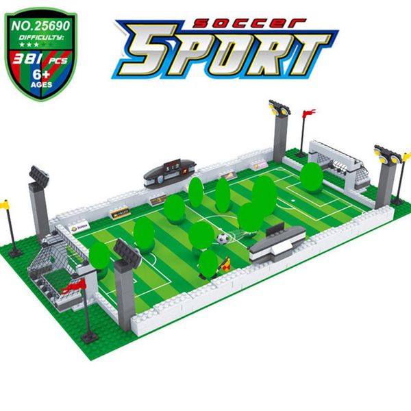 381pcs футбольное поле world team игрок fit футбол цифры city building blocks наборы winning кубок diy кирпичи дети образование игрушки qylr
381pcs футбольное поле world team игрок fit футбол цифры city building blocks наборы winning кубок diy кирпичи дети образование игрушки qylr